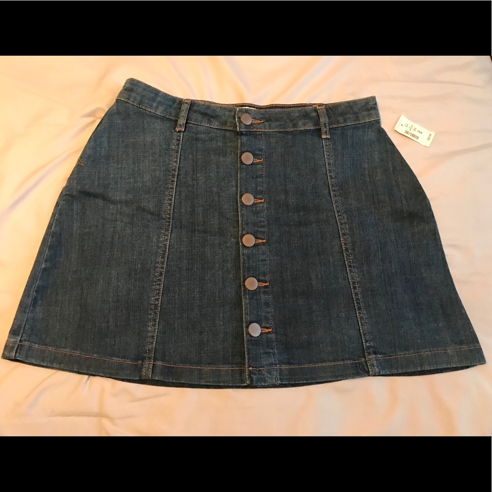 Aeropostale Demin A-line Skirt
